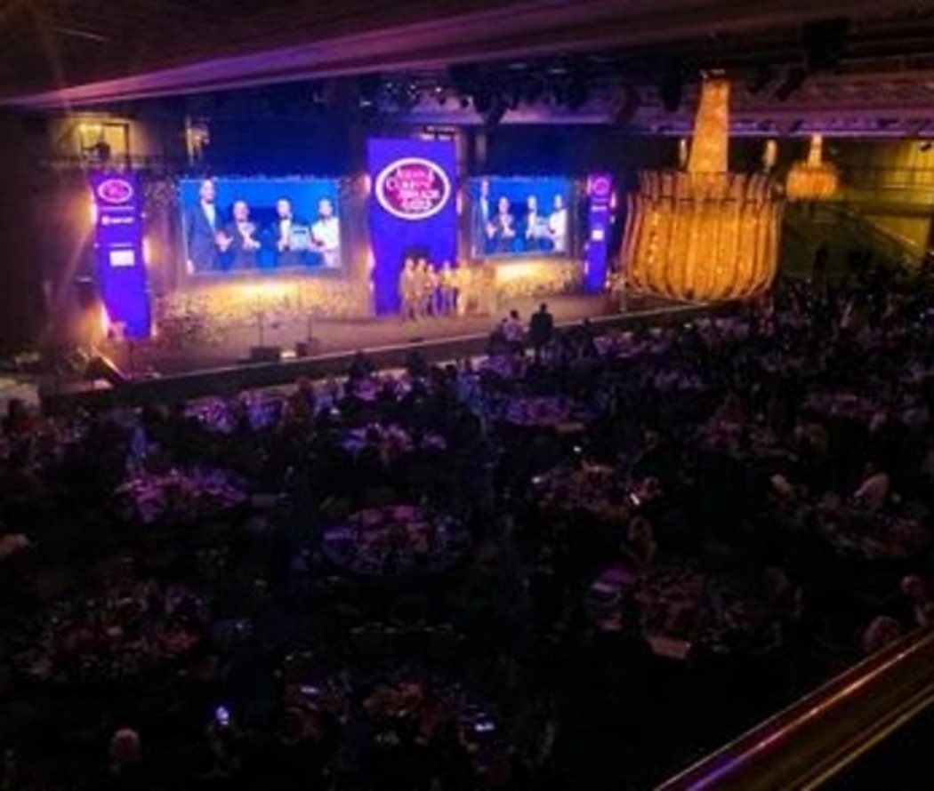 The Raj team at an industry awards evening