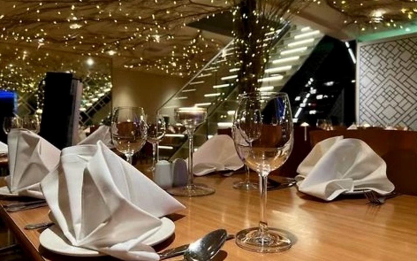 The main dining room