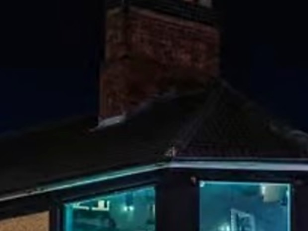 The rooftop terrace
